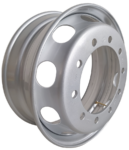 Roda de Aço 22.5x8.25 10 Furos Three-a (P/Pneu295/80R22.5)